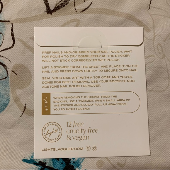 💜 Lights Lacquer Animal Print Nail Art Stickers - Picture 5 of 5